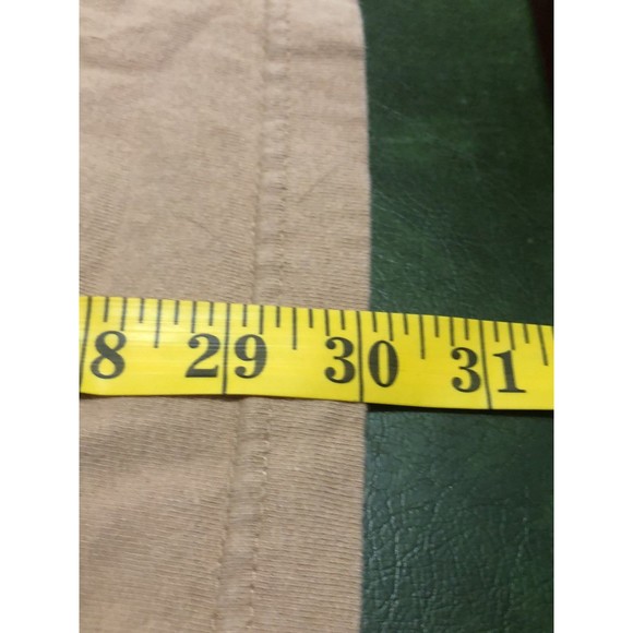 Vintage 90s Light Brown Crew Neck Tee w/ Embroidered Design on Front SZ XL - Picture 8 of 8